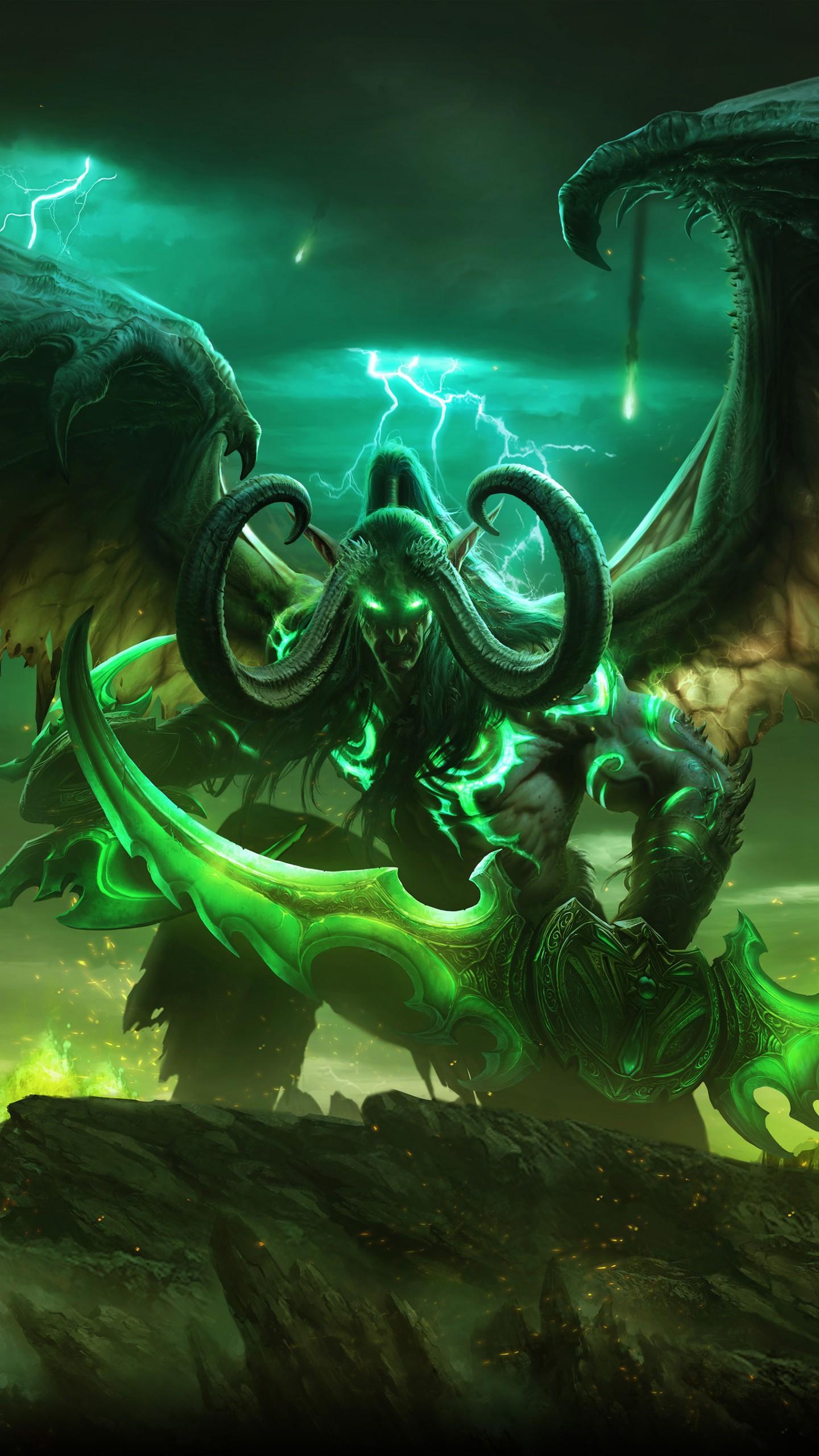 Wallpaper World of Warcraft: Legion, MMORPG, Best Game, fantasy