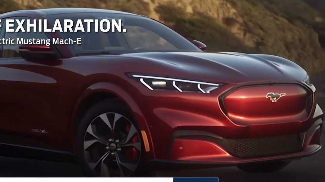 Ford Mustang Mach E. Motor1.com Photo