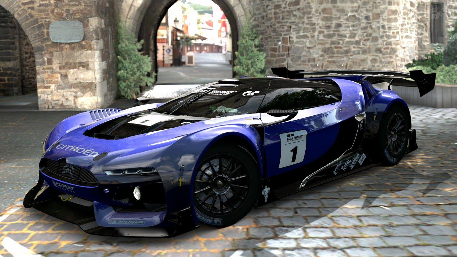 Citroen GT Race Car GT5. De pantalla wallpaper gran