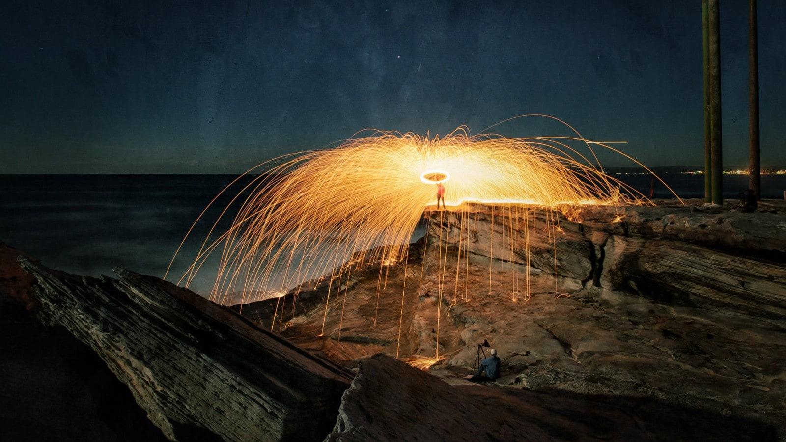 Sydney Steelwool Spin Photography