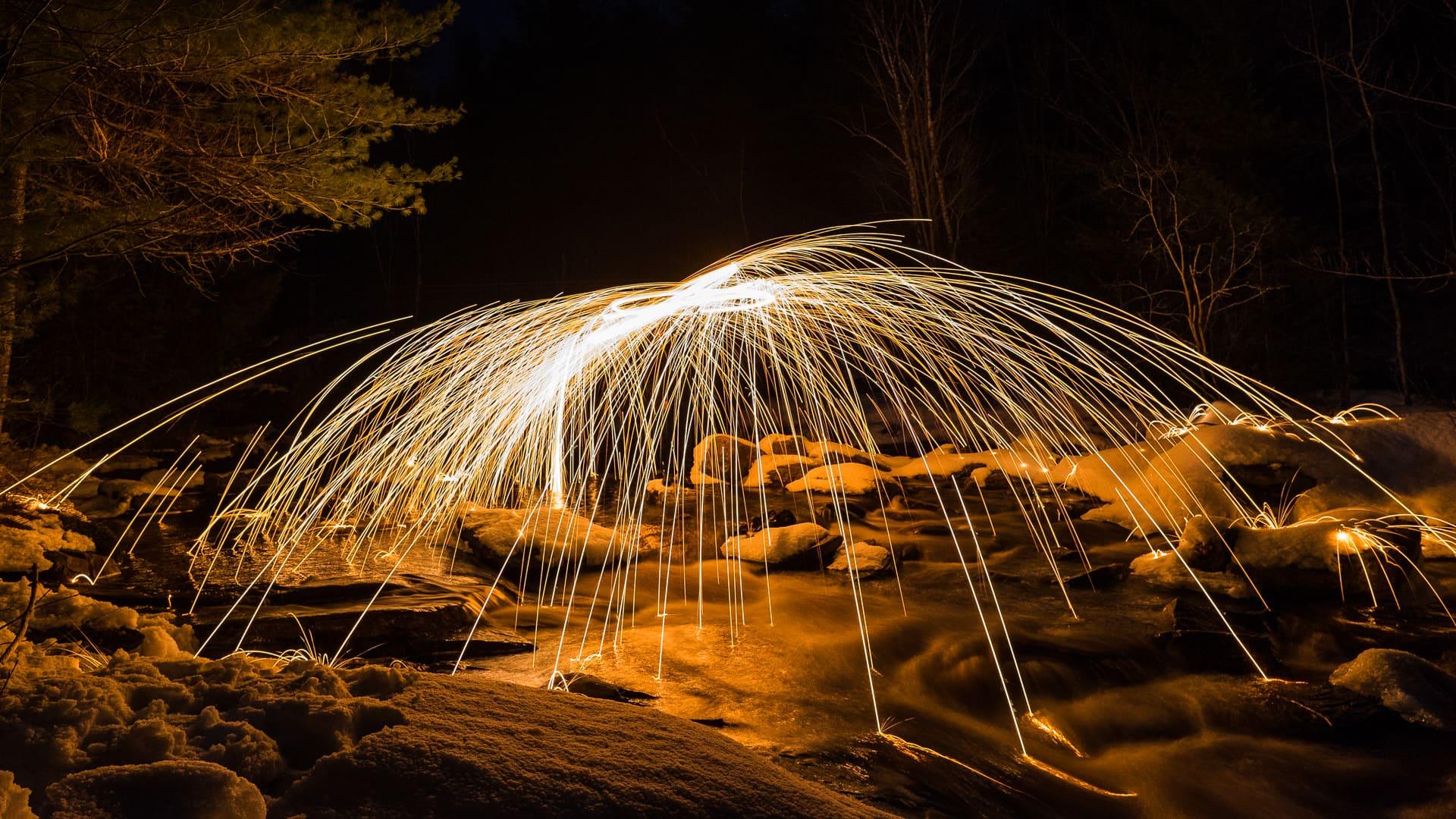 steel wool spinning tips for long exposure photographs