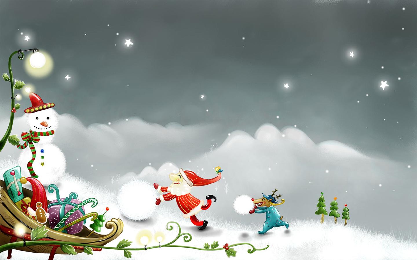 Free Merry Christmas Santa Claus Image Photo Picture
