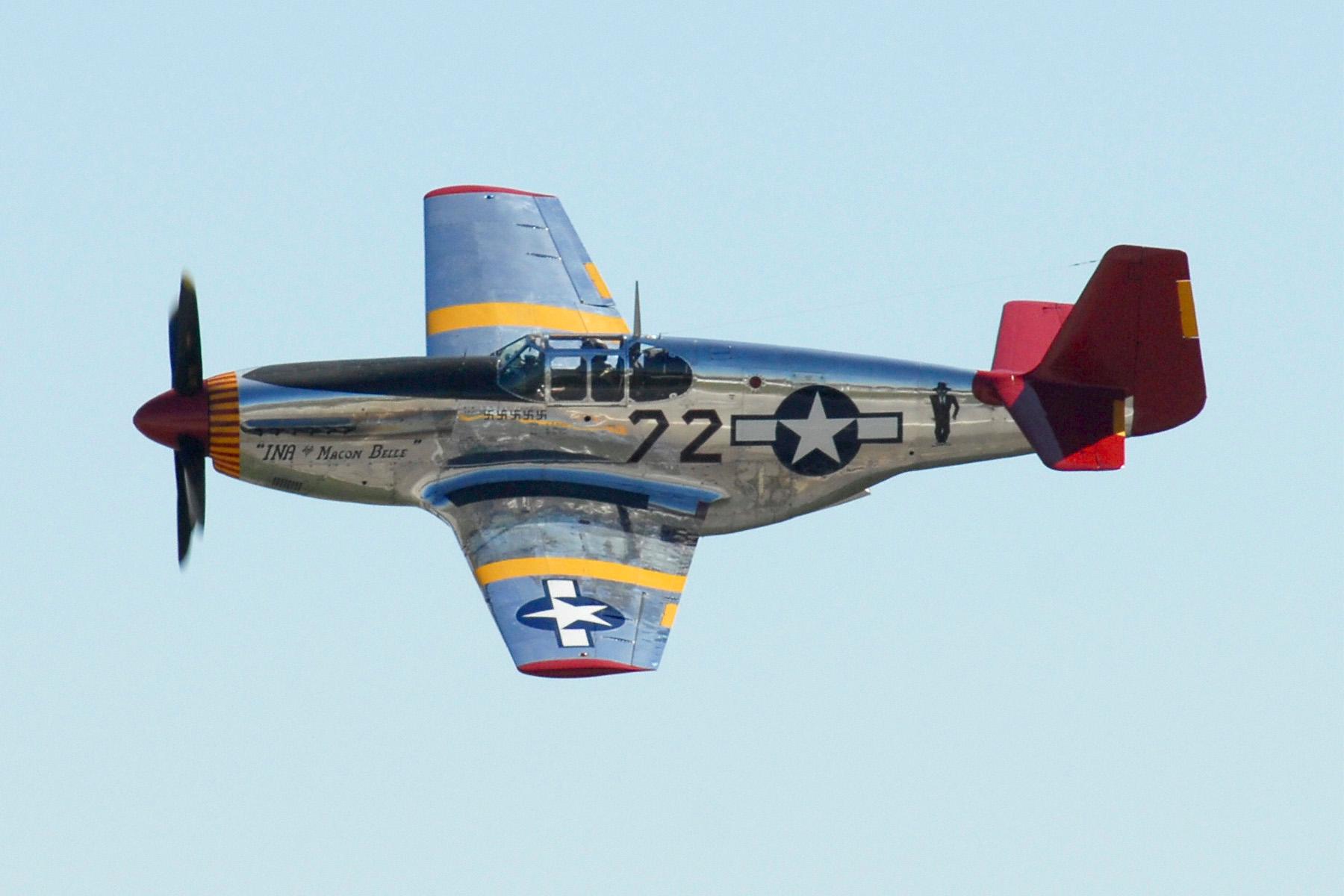 Tuskegee Airman, Red Tails P51 of Lt.Col Lee Archer