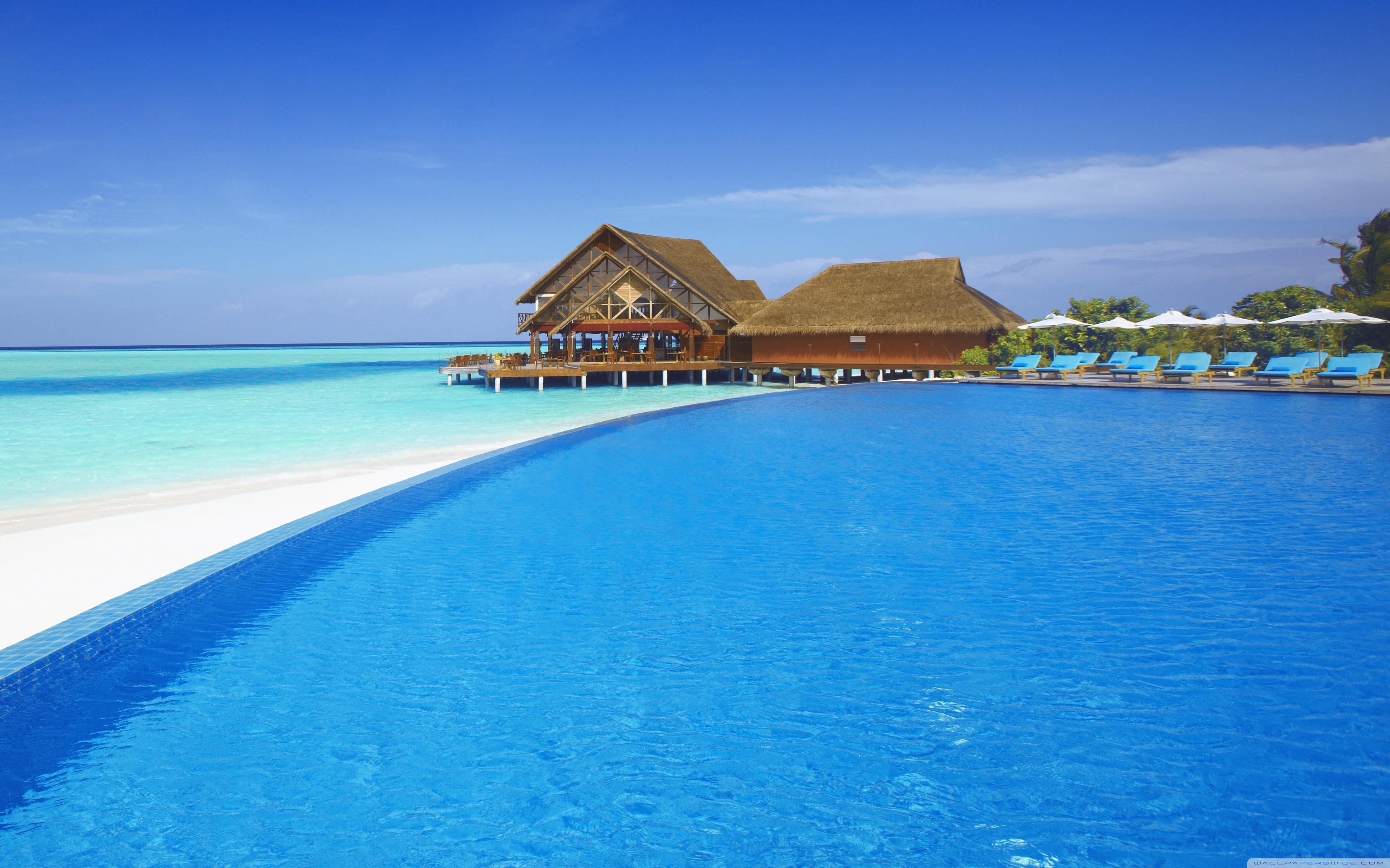 Resort Swimming Pool ❤ 4K HD Desktop Wallpaper for • Dual