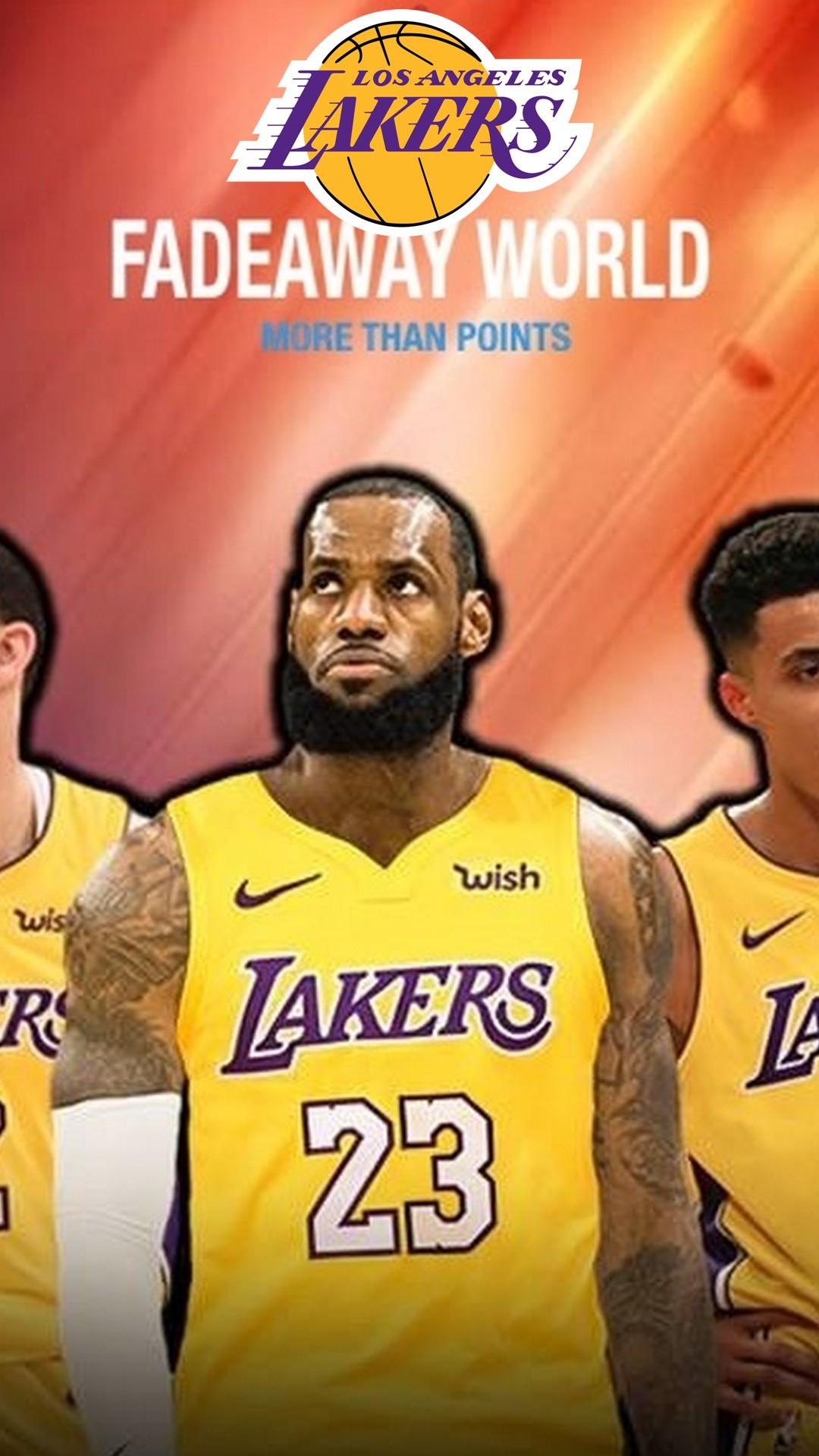 Wallpaper LA Lakers LeBron James iPhone Basketball