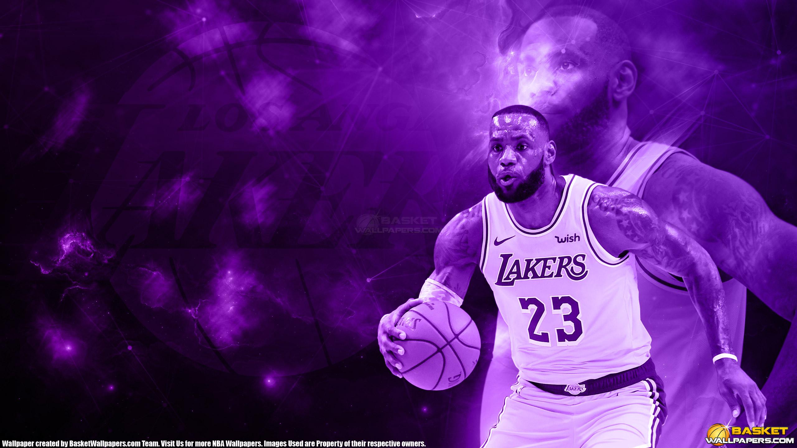 LeBron James 2019 LA Lakers 2560×1440 Wallpaper. Basketball