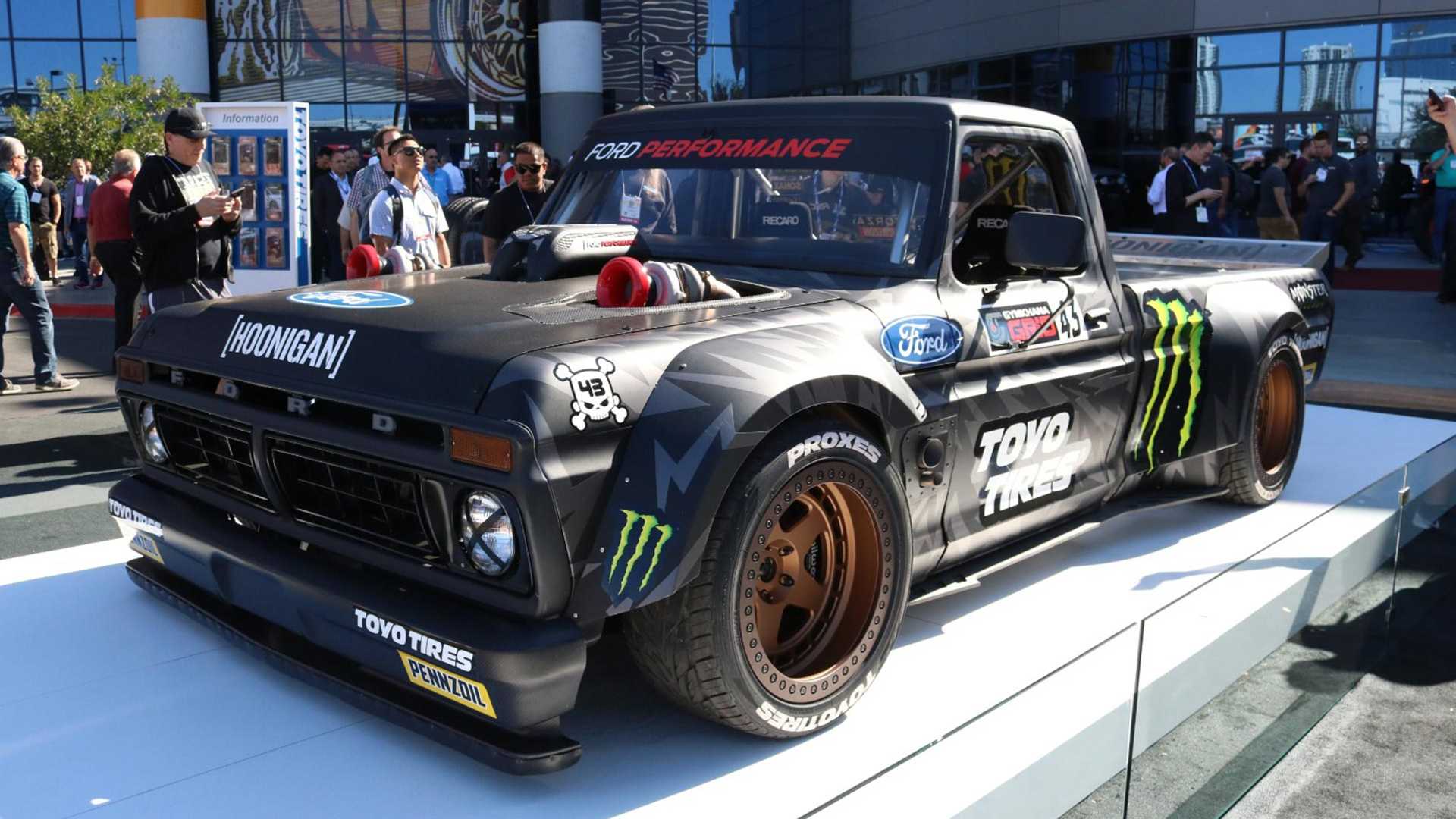Ken Block's Crazy AWD F 150 Hoonitruck Revealed With Ford GT