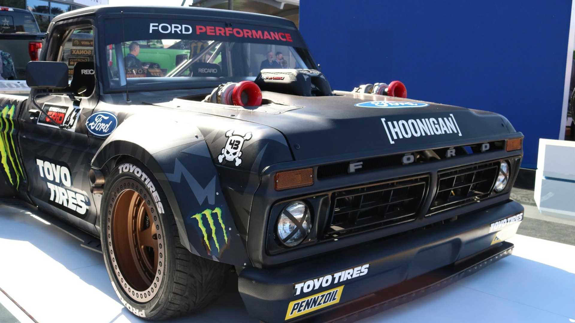 Ken Block's Crazy AWD F 150 Hoonitruck Revealed With Ford GT