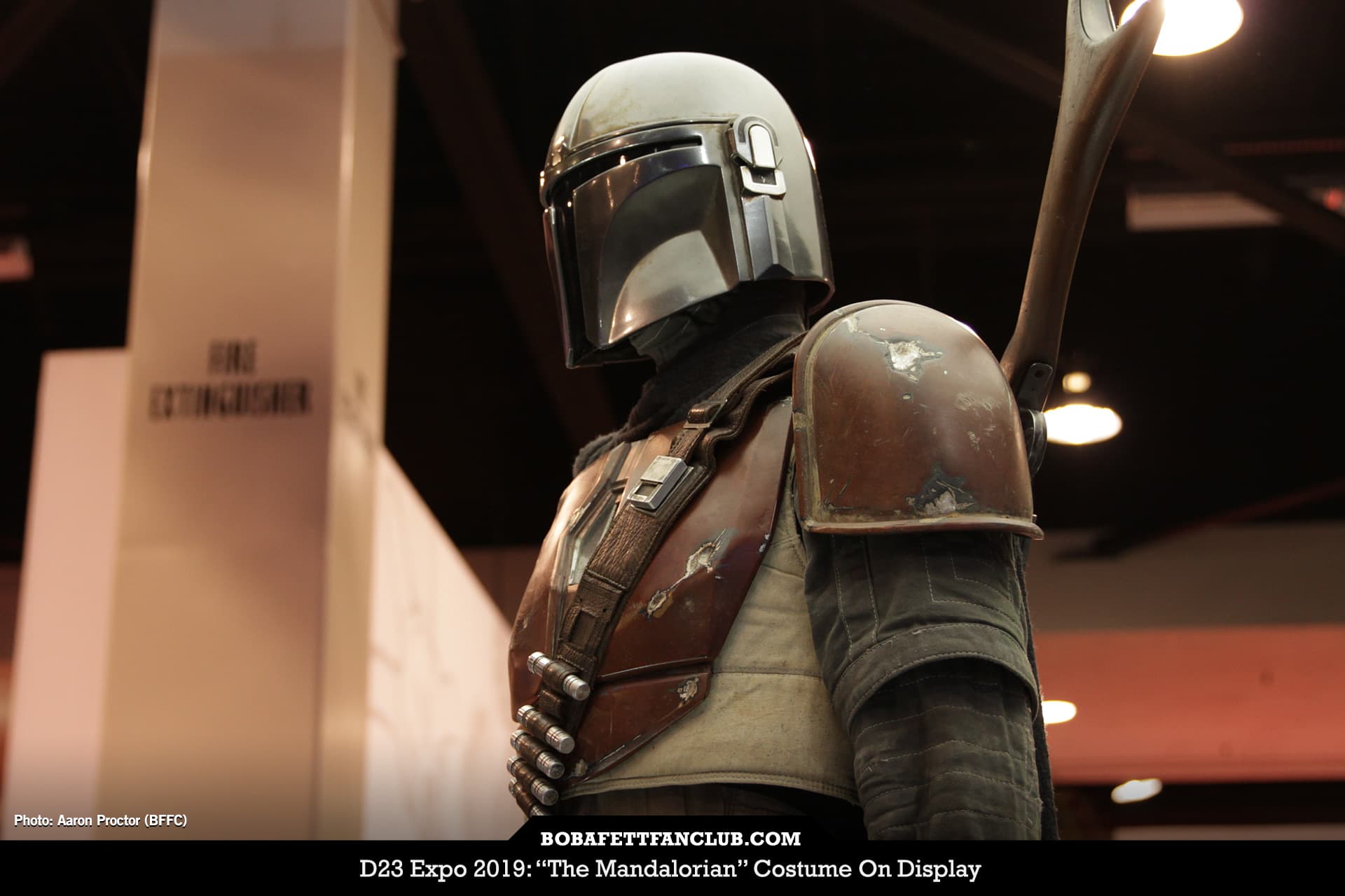 D23 Expo 2019: “The Mandalorian” Costume on Display