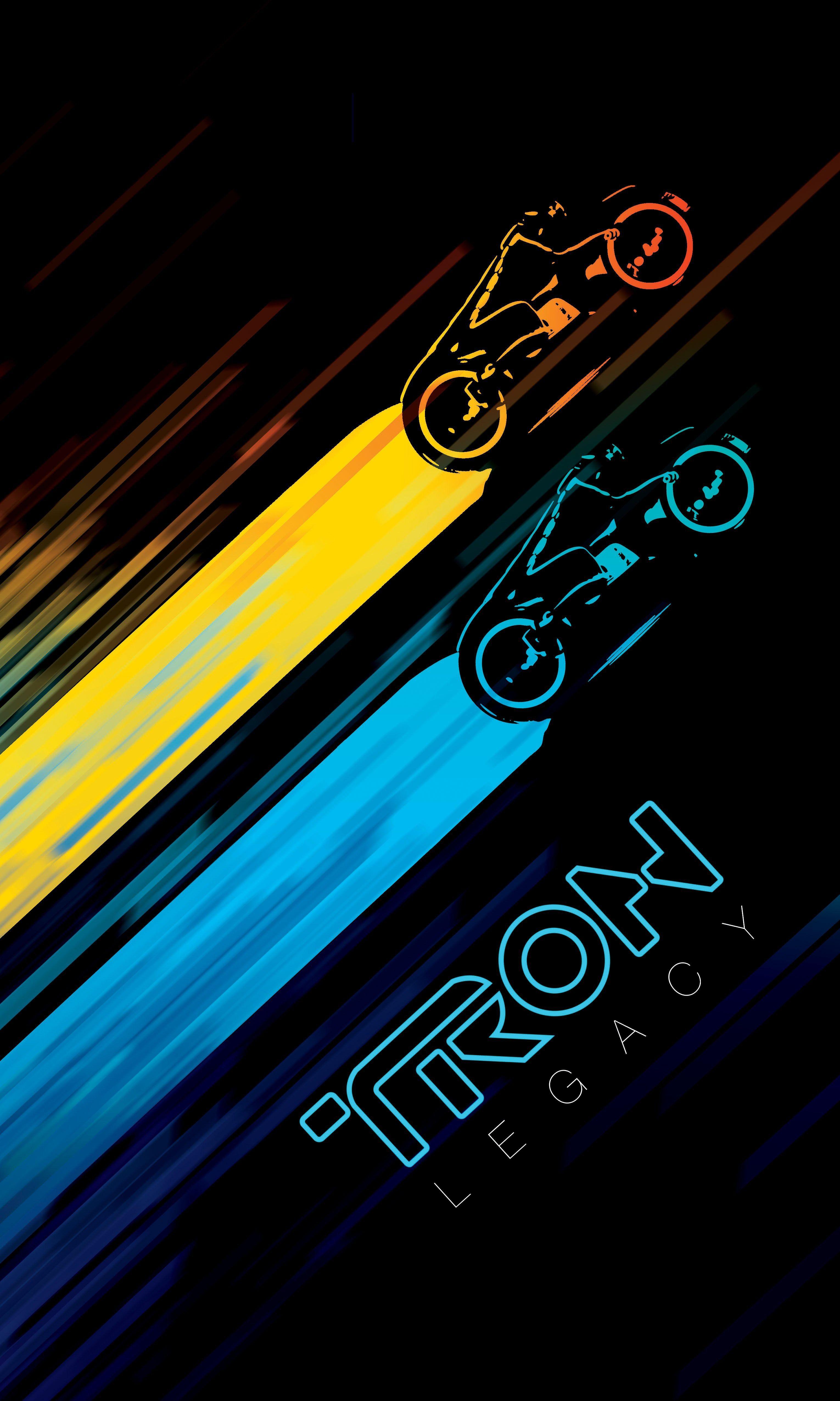 Tron Legacy Minimalist Wallpapers Wallpaper Cave