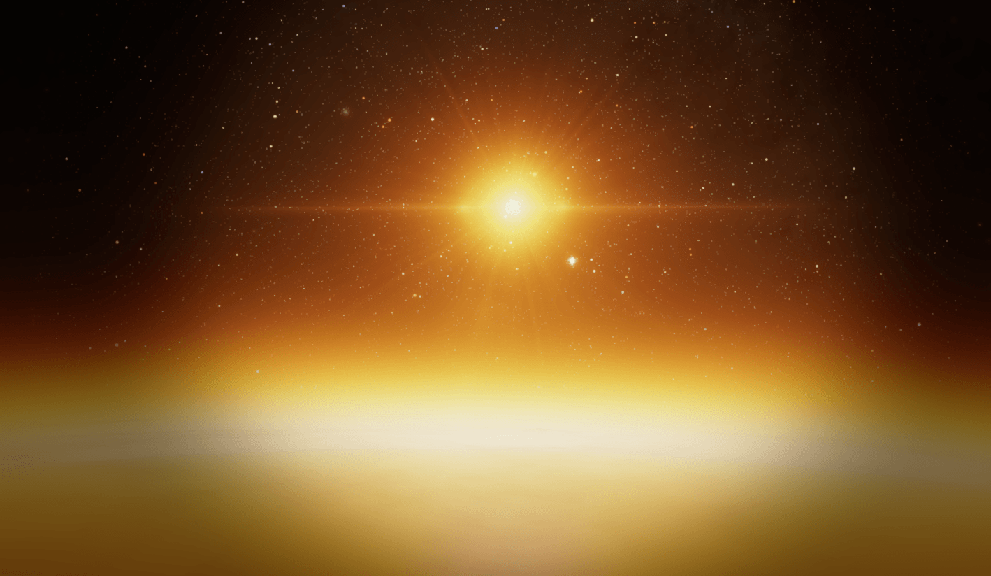 Golden Planet Wallpaper and Background Imagex824