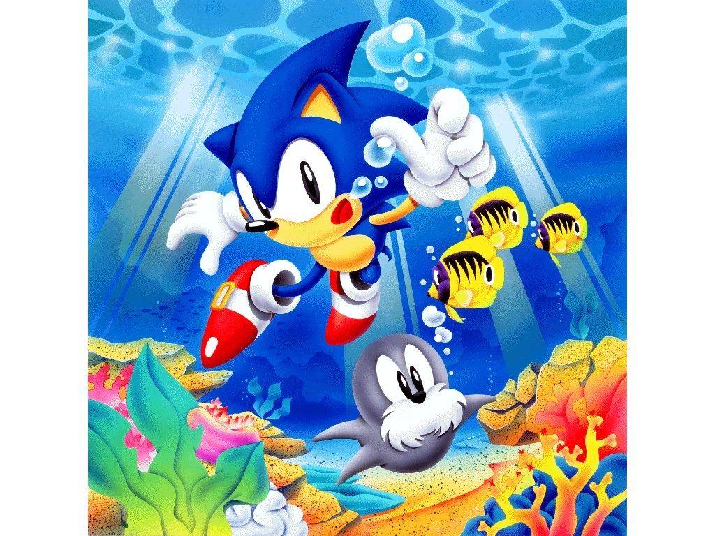Classic Sonic Wallpaper. Sonic art, Classic sonic, Sonic