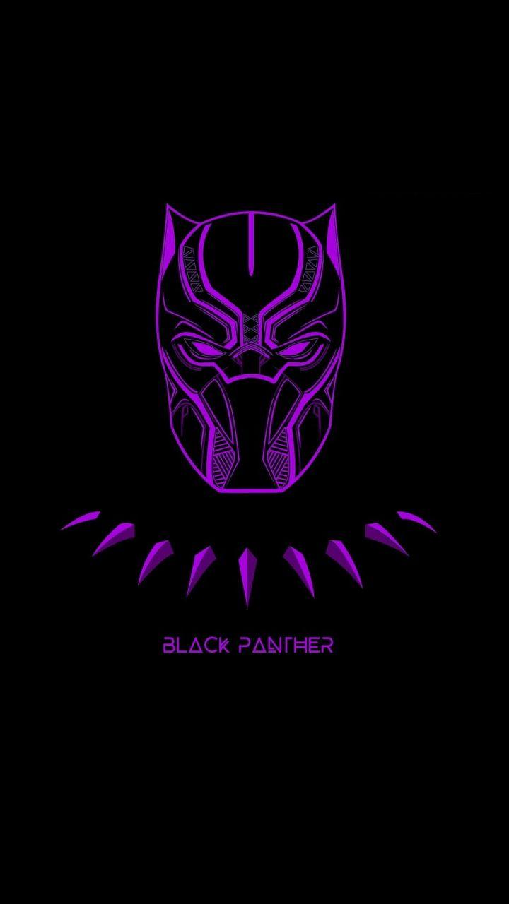 Black Panther, minimal, superhero, artwork wallpaper