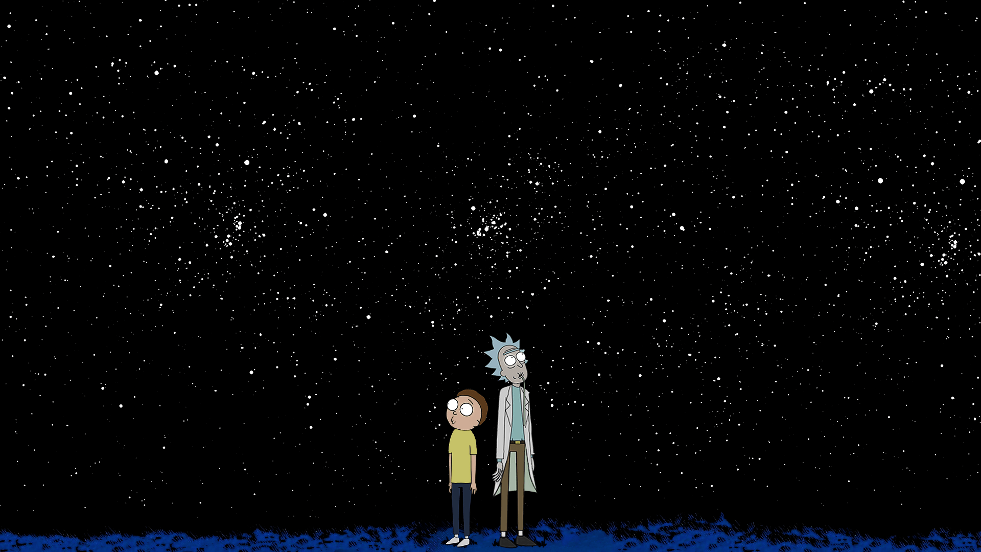Rick and Morty x Calvin and Hobbes