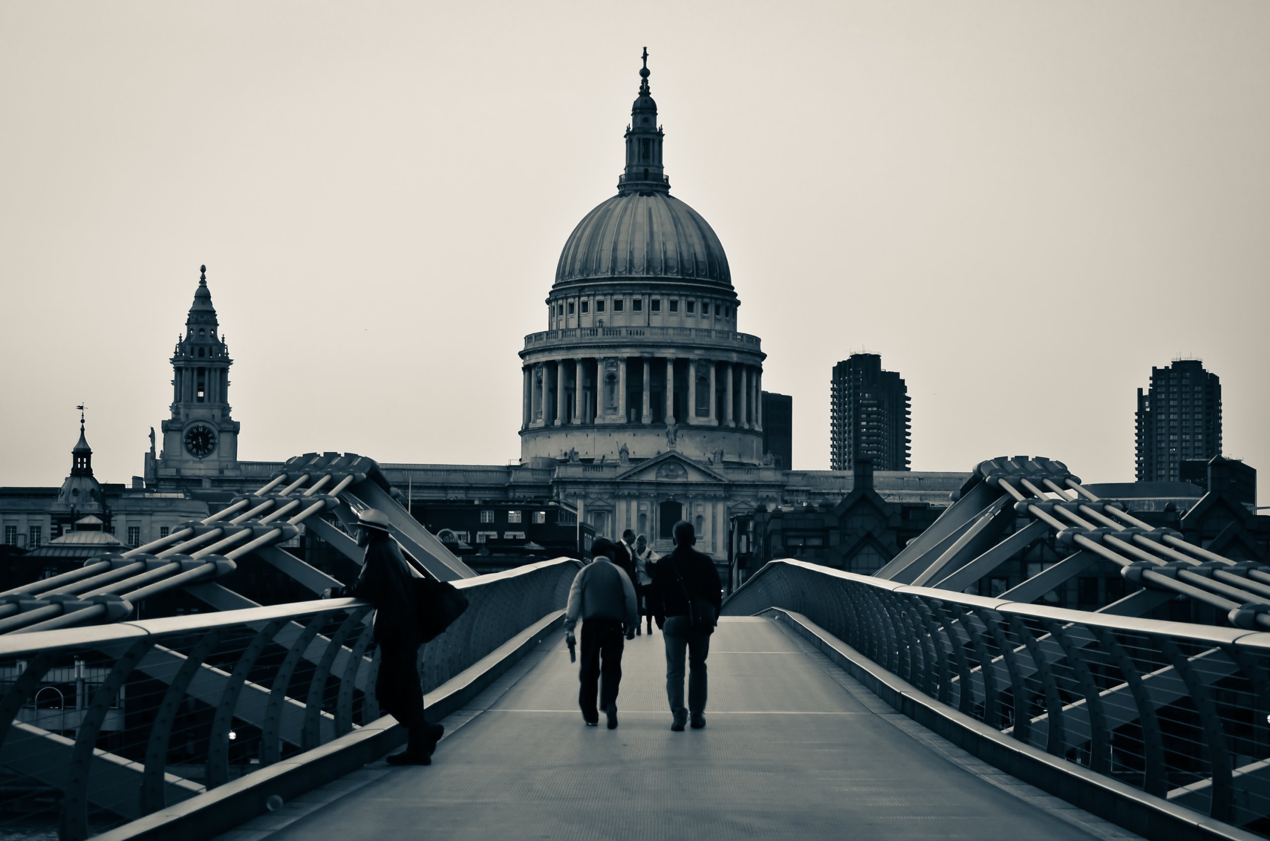 The Millennium Bridge, officially known as the London