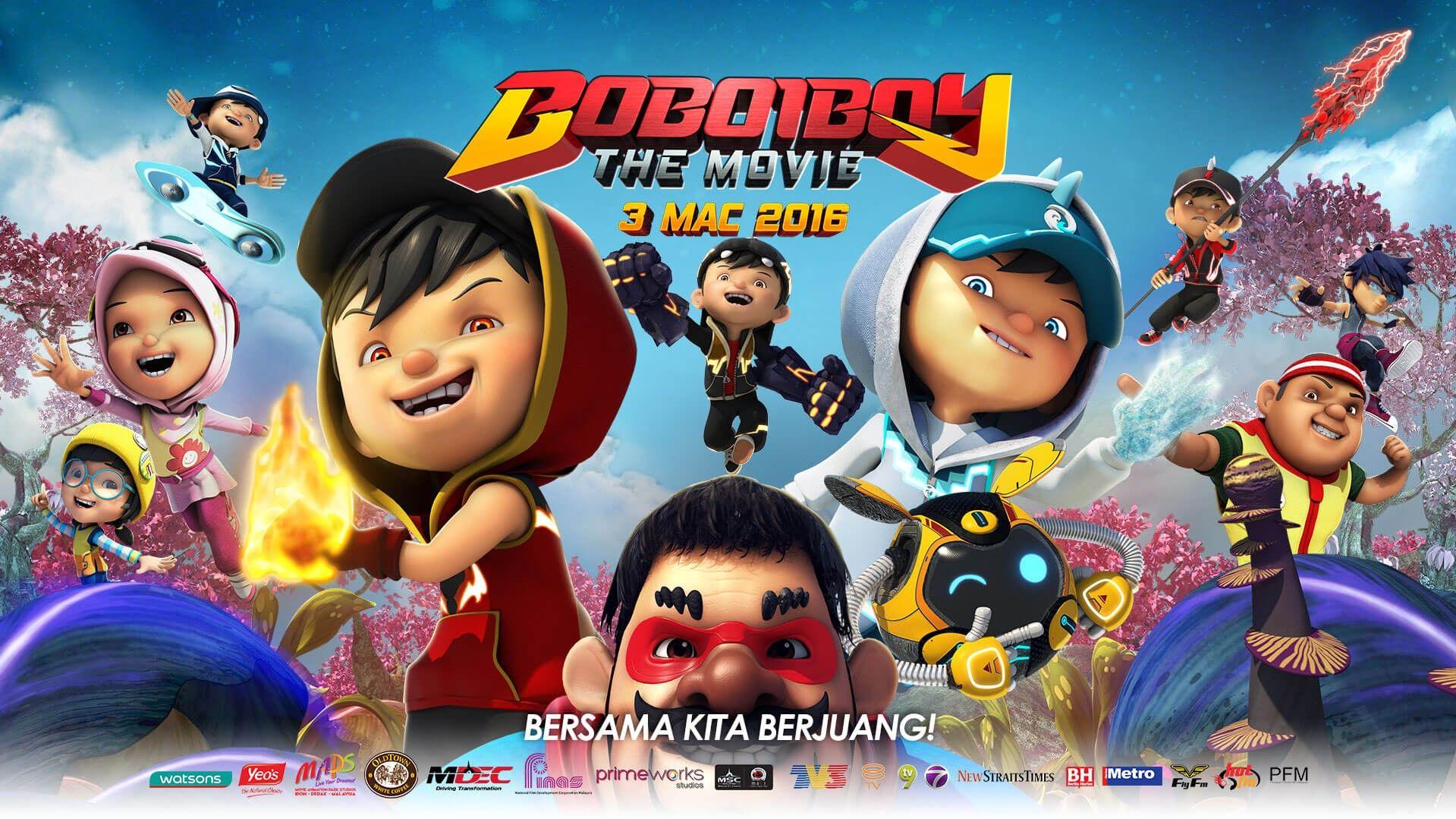 Gambar Boboiboy Galaxy The Movie 19. Film baru, Bioskop