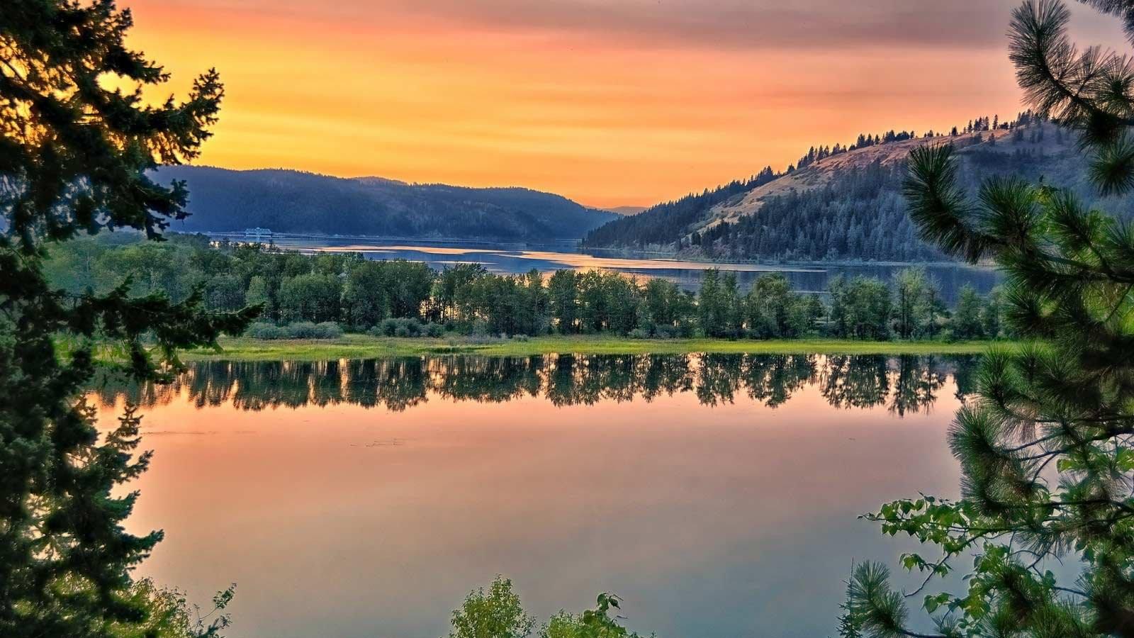 Full HD, Mountain, Landscape, Lake, Nature Wallpaper View