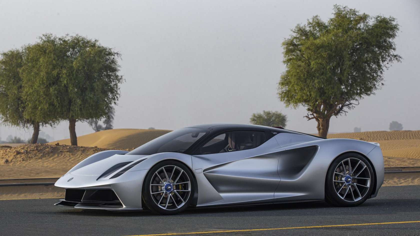 The Lotus Evija lands in Dubai, and it's unlike any car
