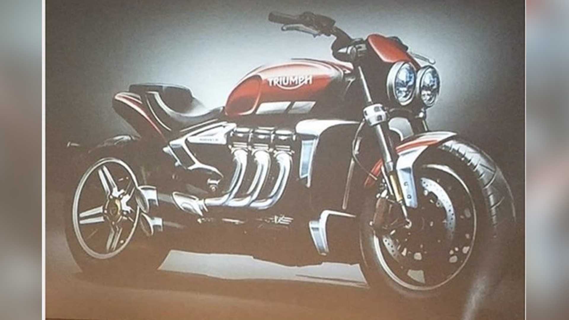 Picture Of New Triumph Rocket 3 Leaked
