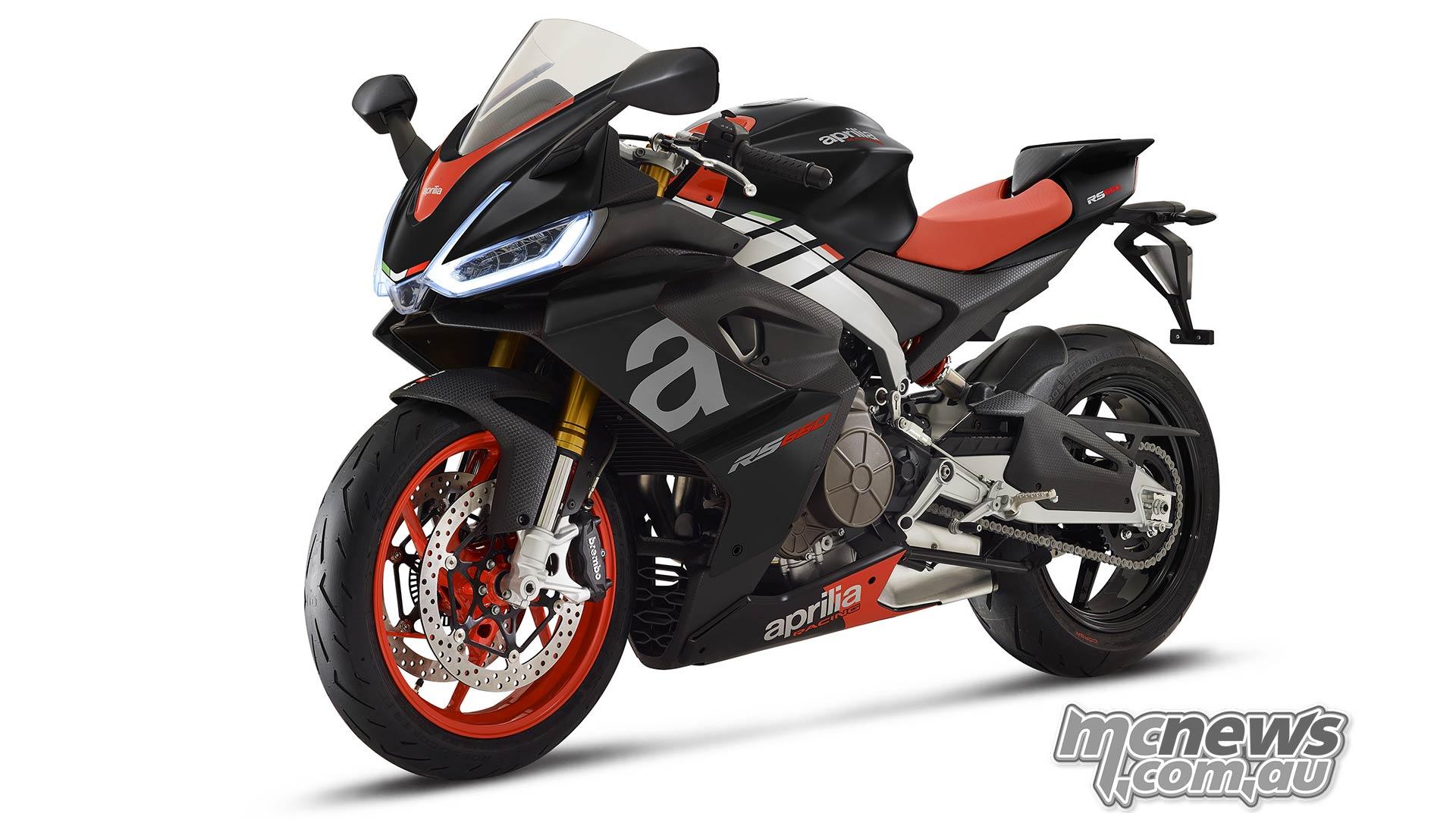 Aprilia RS 660 hp Parallel Twin kg