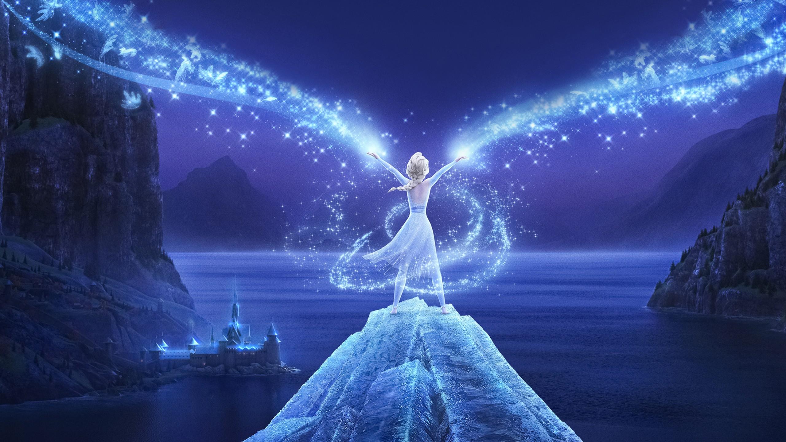Queen Elsa n Frozen 2 Wallpaper