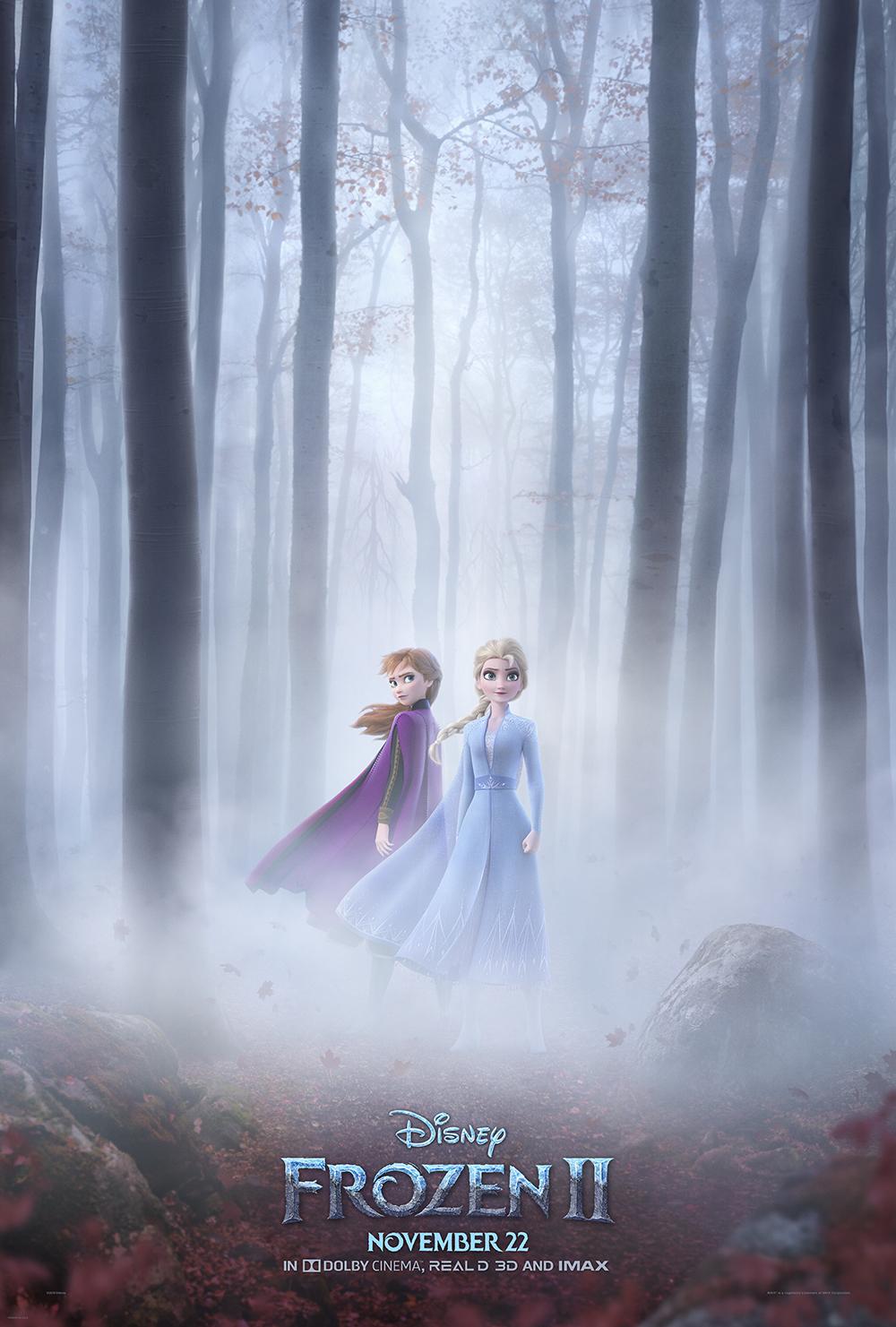 New Frozen 2 Has Anna, Elsa, and Olaf on a Magical