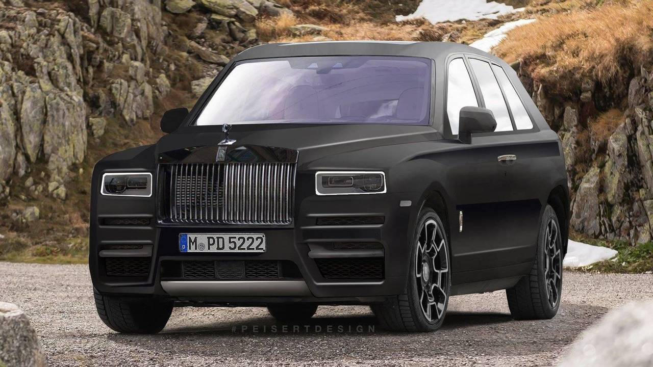 Rolls Royce Cullinan Spy Photo Evolves Into A Speculative Render