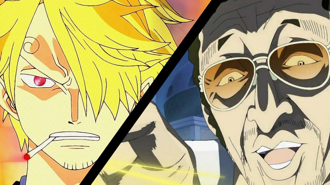 one piece sanji vs kizaru Top Wallpaper