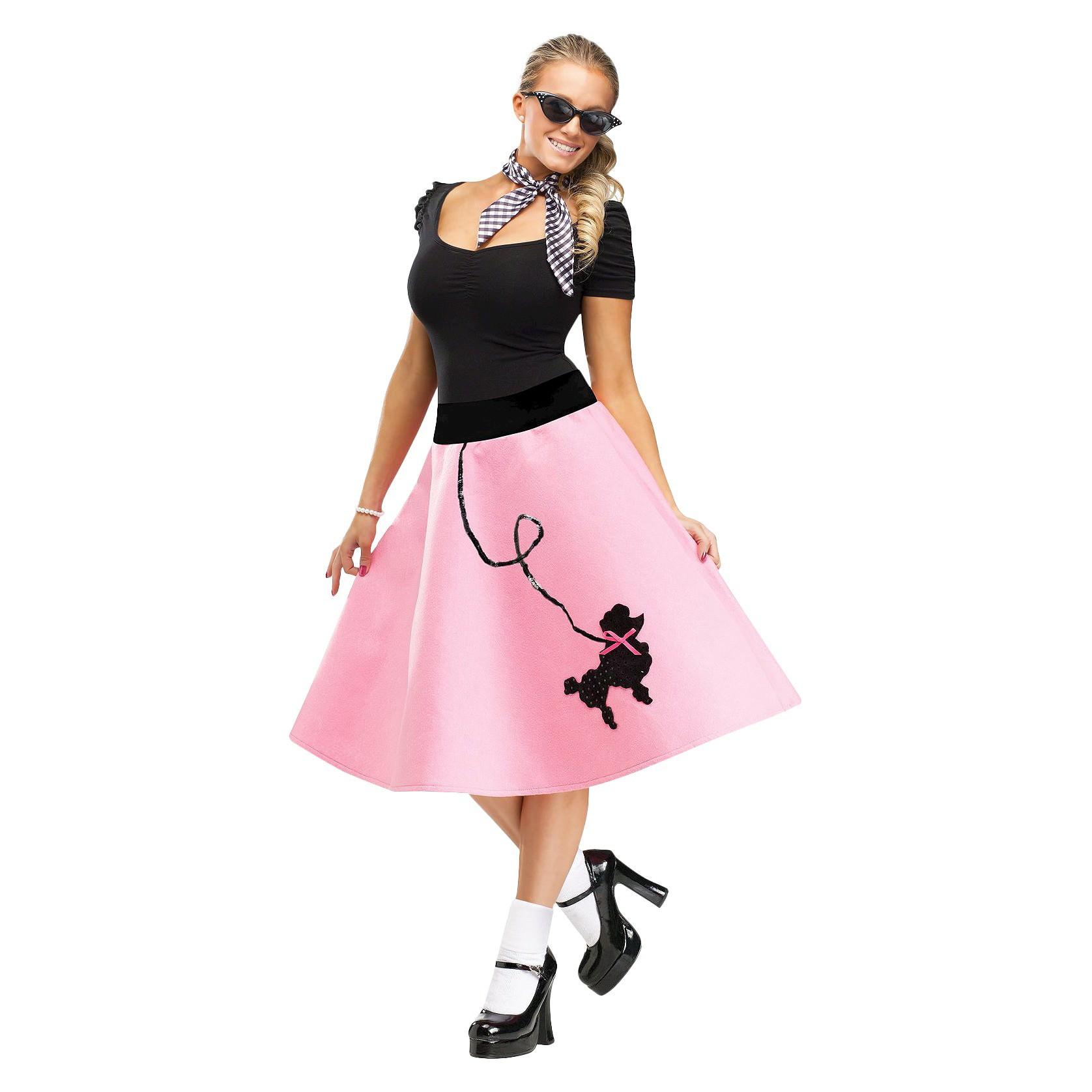 Ms. 1950s Poodle Skirt Adult Costume [Historical Costumes] - In Stock in  2024 | Poodle skirt, Poodle skirt outfit, 1950s poodle skirt