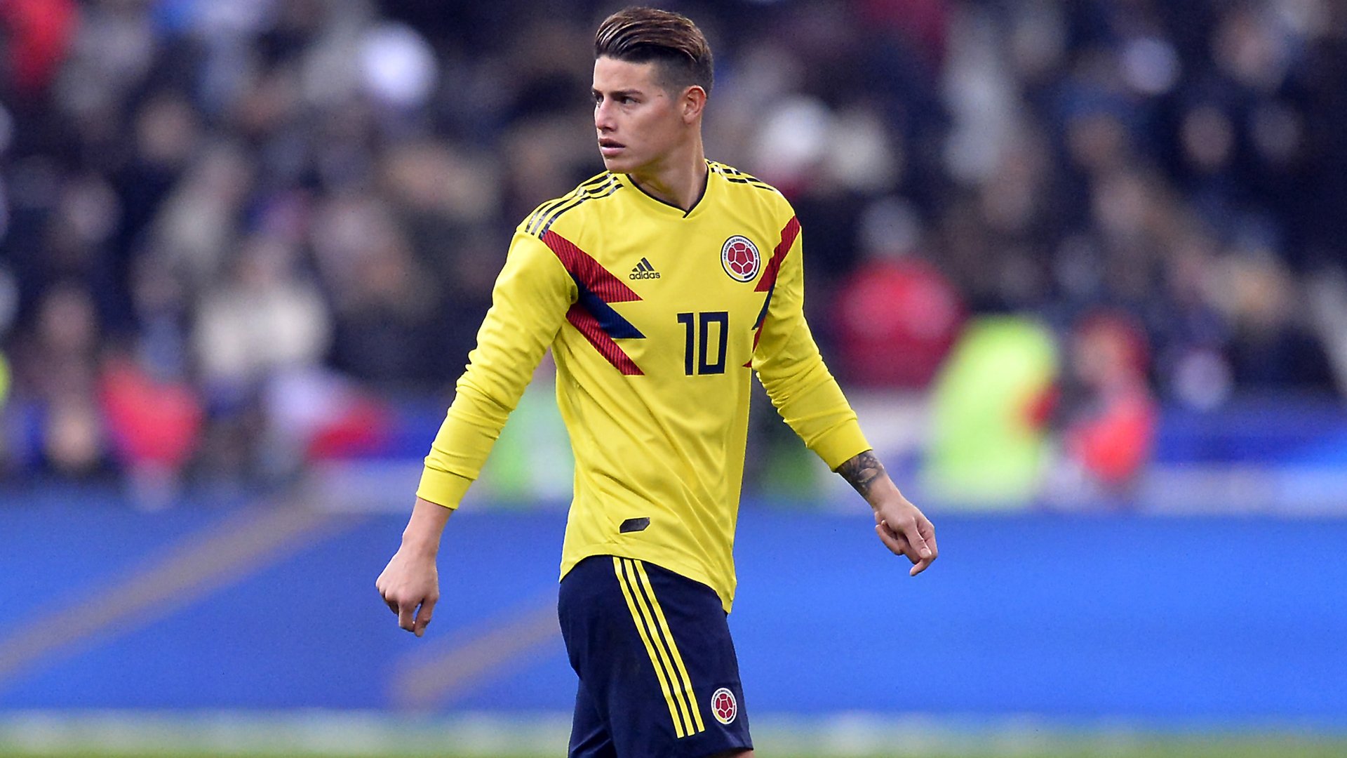 James: Colombia eyeing at least World Cup semis. FOOTBALL