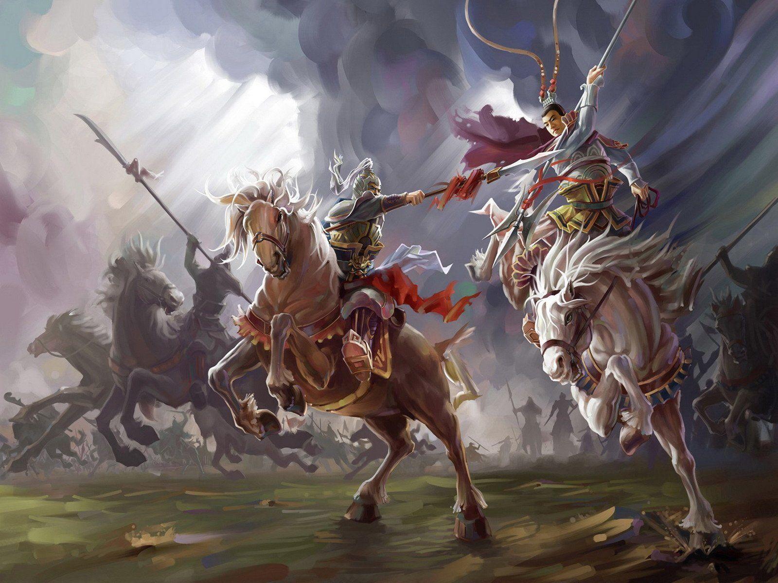 Video Game Heroes Of Three Kingdoms Wallpaper in 2019