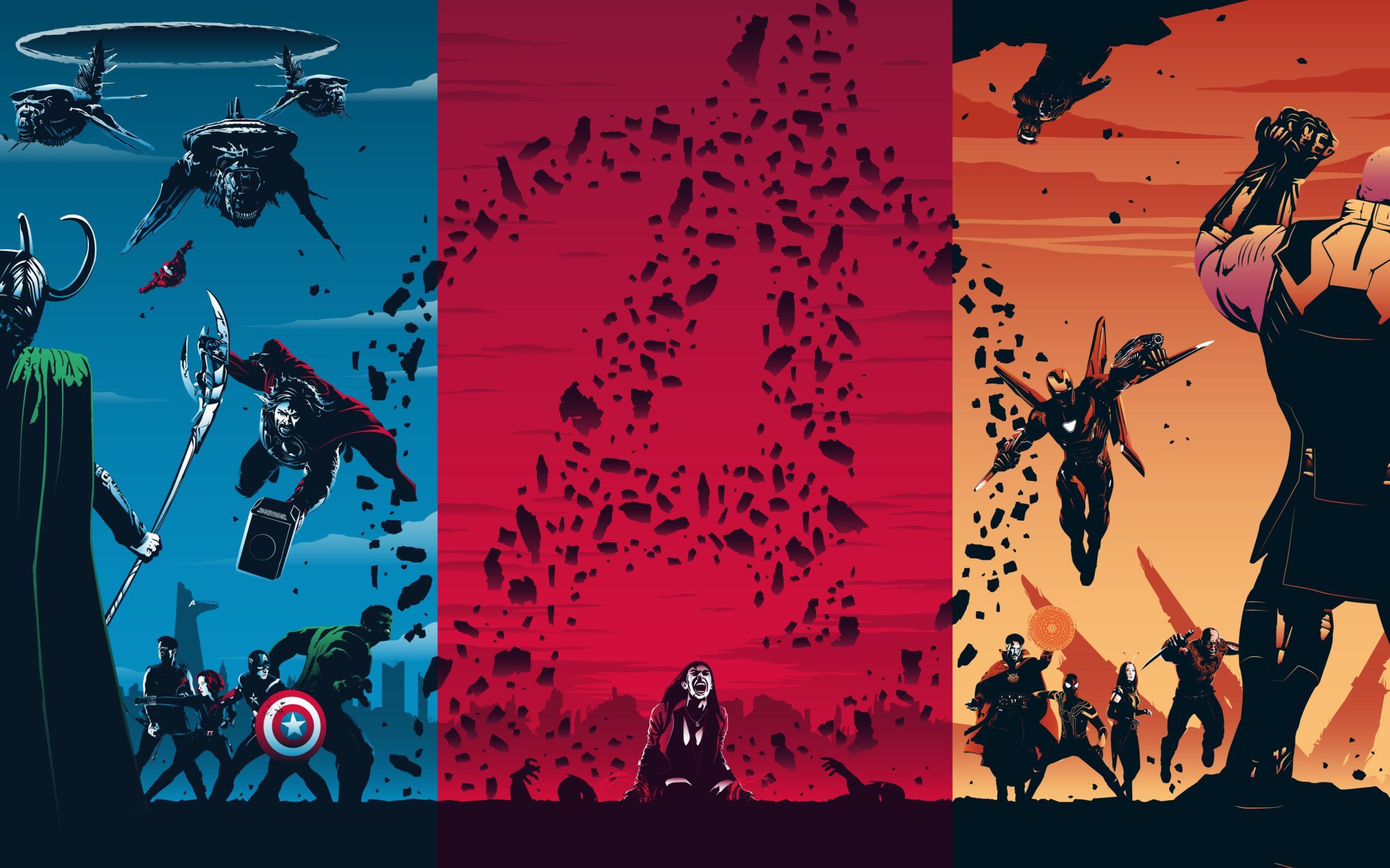Wallpaper of Movie, Avengers Endgame, Art, Marvel background