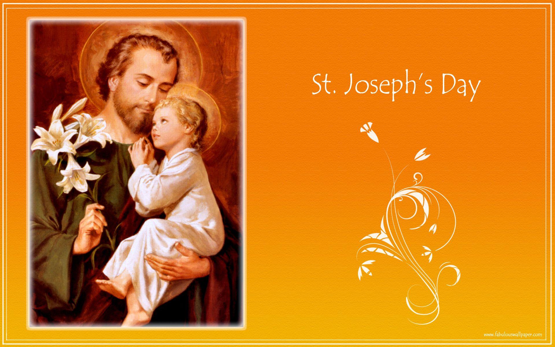Free Photo of Saint Joseph. Free computer desktop wallpaper