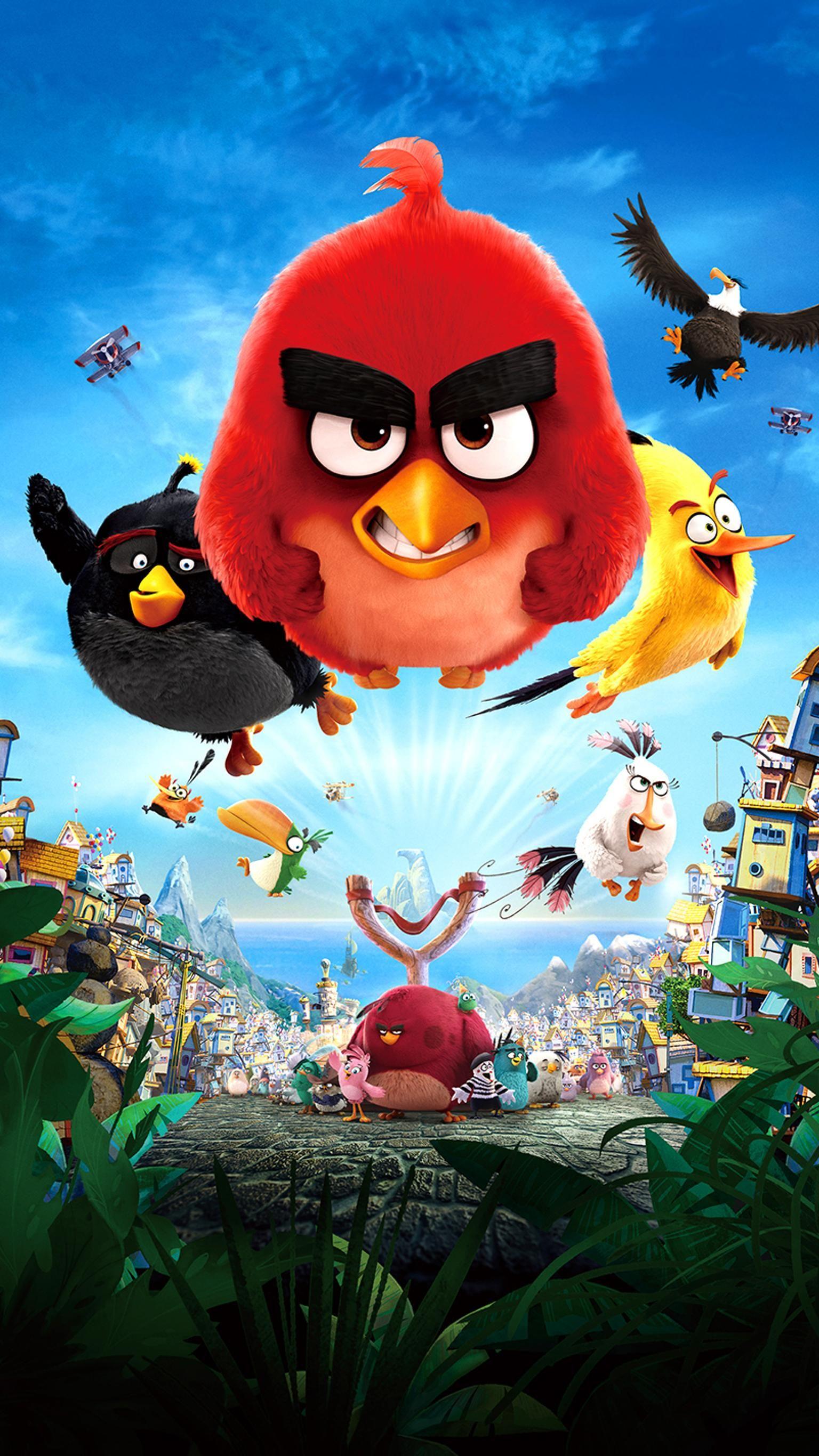 The Angry Birds Movie (2016) Phone Wallpaper. Angry