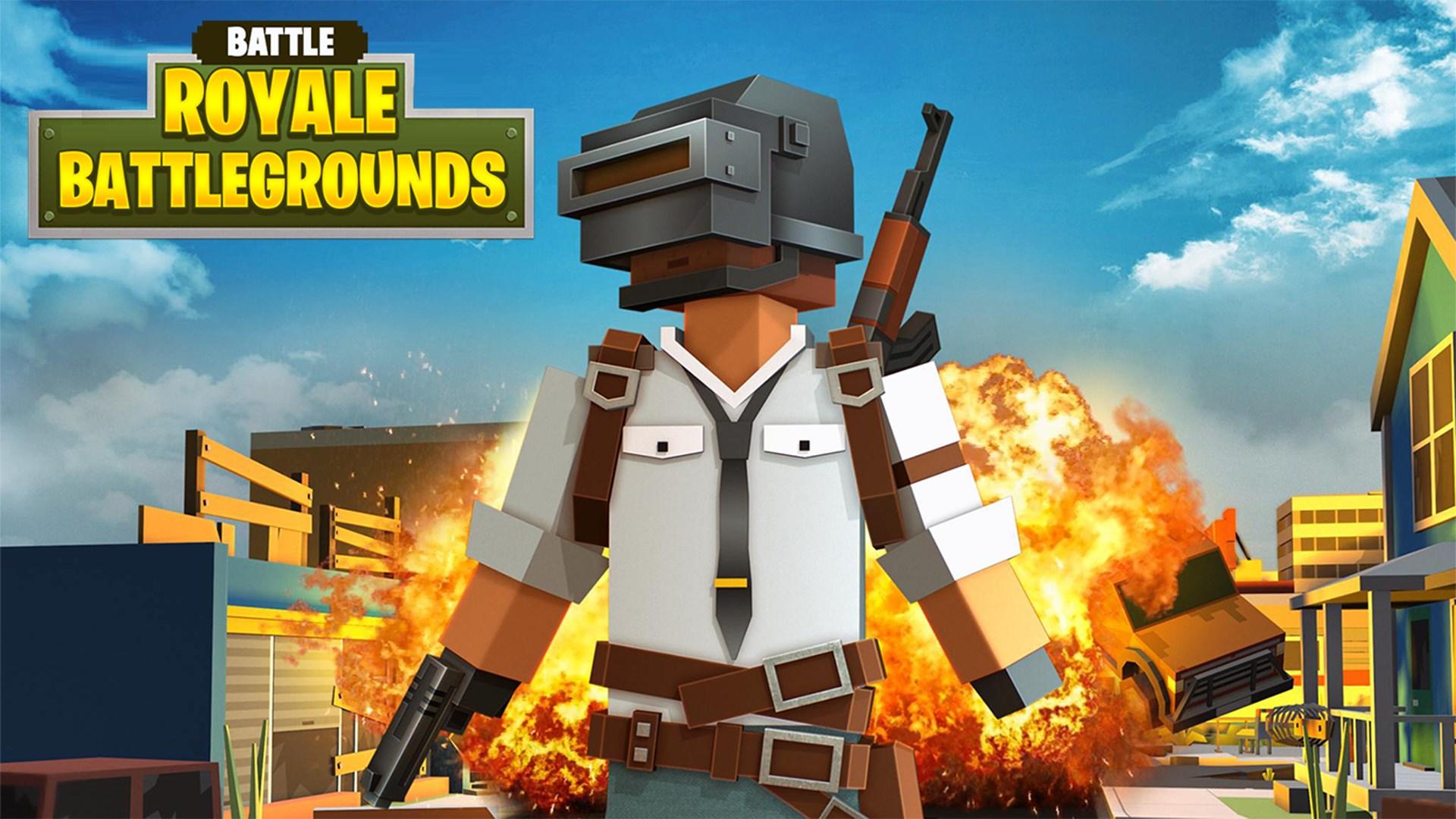 Get Battle Royale Battleground Craft 3D