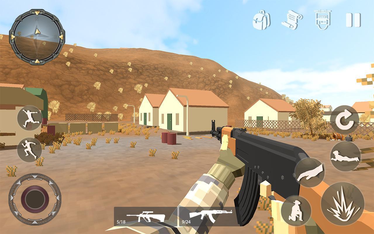 Pixel Mobile: FPS Survival Battle Royale 3D for Android