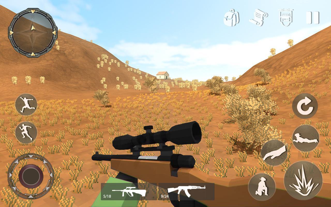 Pixel Mobile: FPS Survival Battle Royale 3D for Android