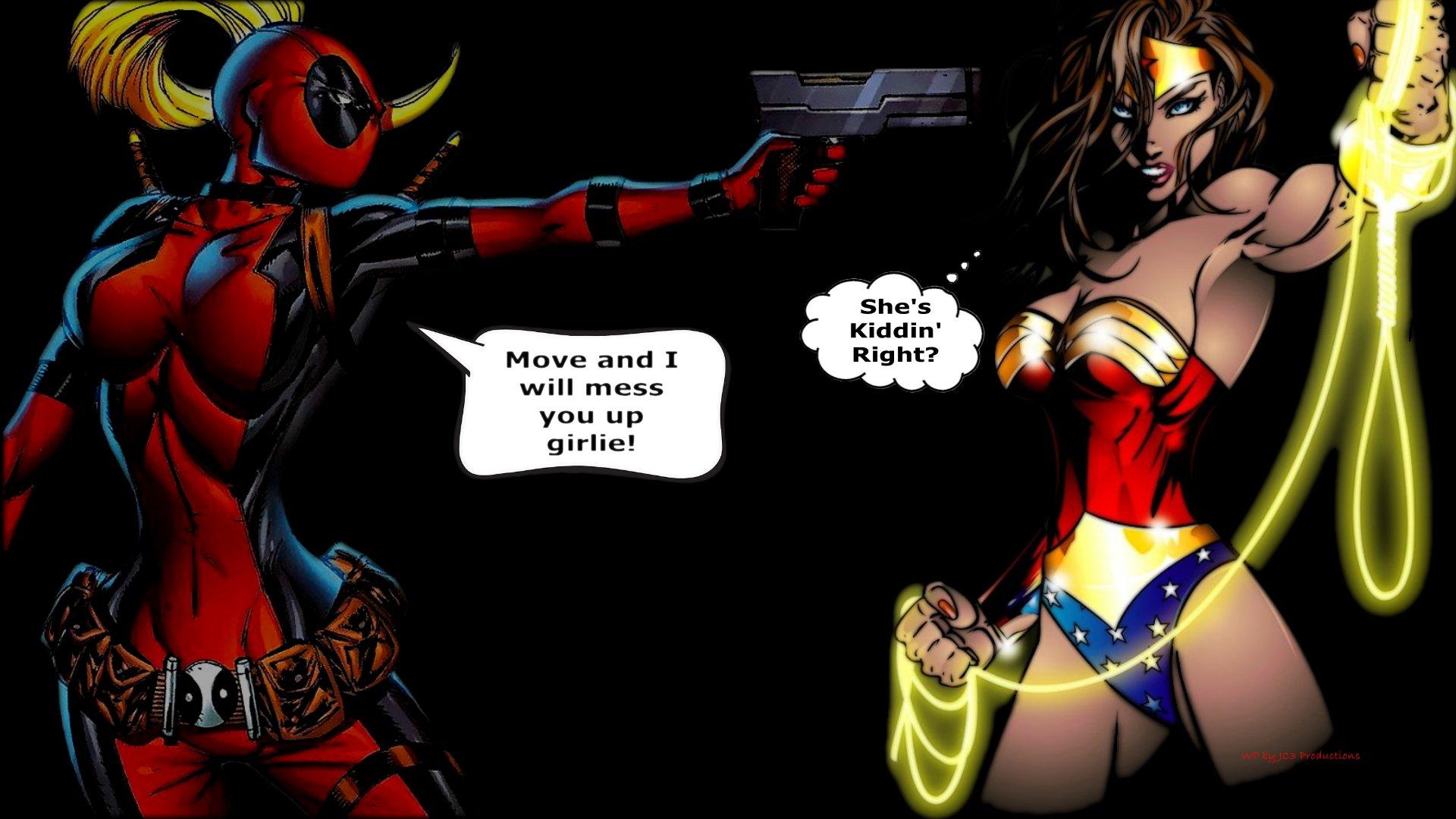 Lady Deadpool Wallpaper Got the Drop 2 Wallpaper