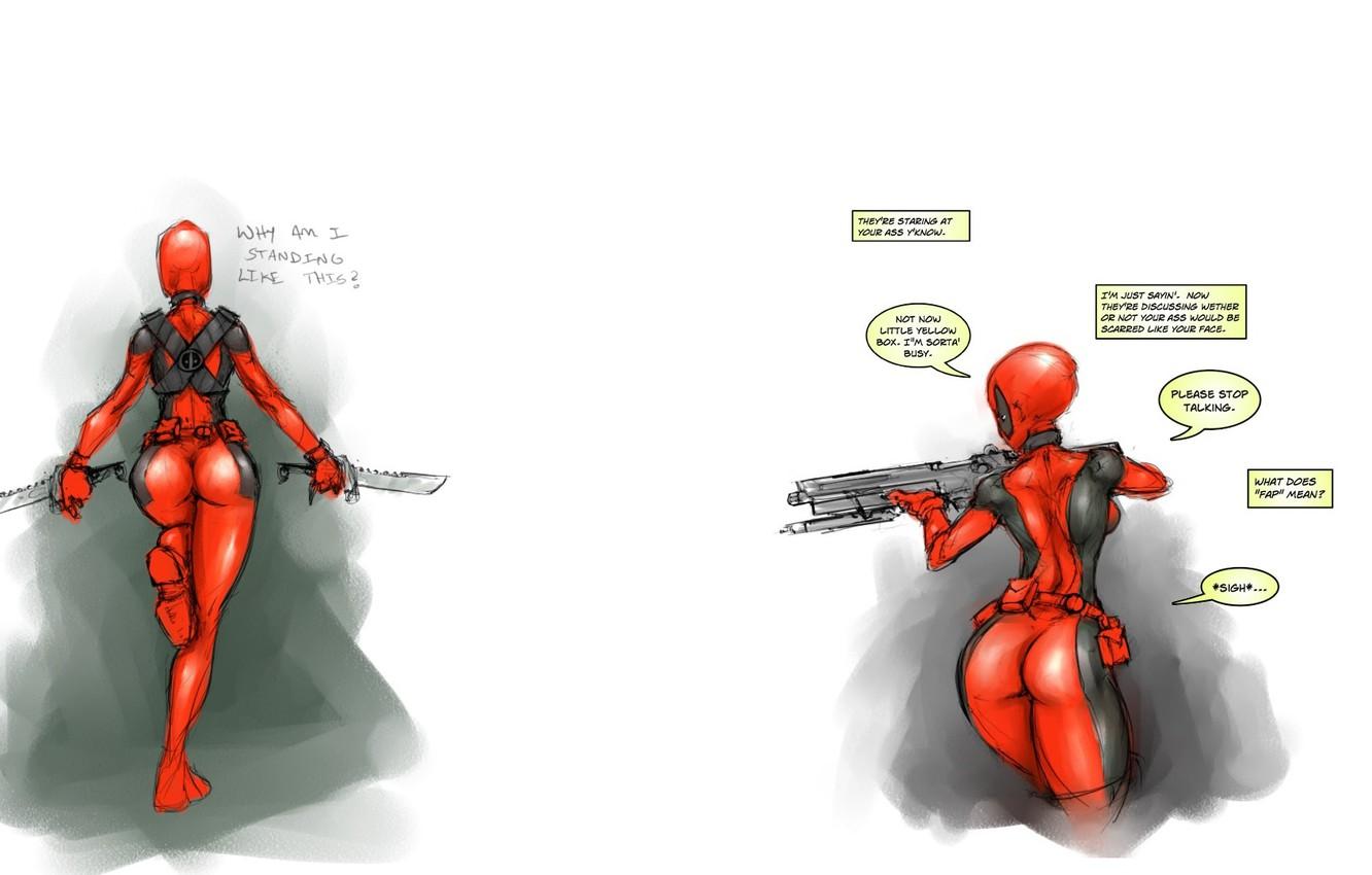 Wallpaper Deadpool, Marvel, Deadpool, comic, comics, Marvel