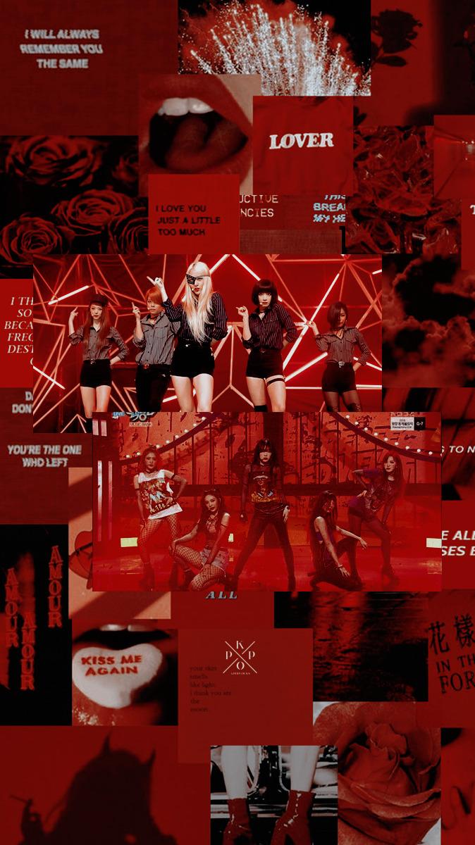 Red Velvet Wallpaper Aesthetic Aesthetic Red Velvet