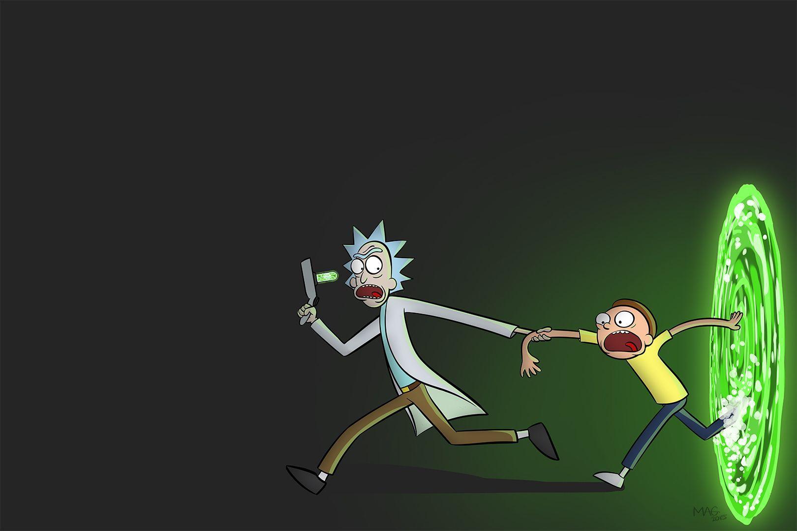 Rick And Morty Computer Wallpapers - Wallpaper Cave