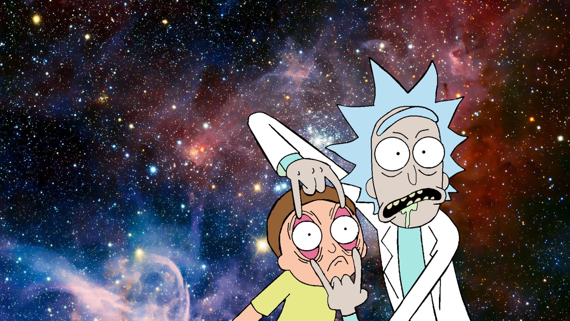 Rick And Morty Computer Screensaver