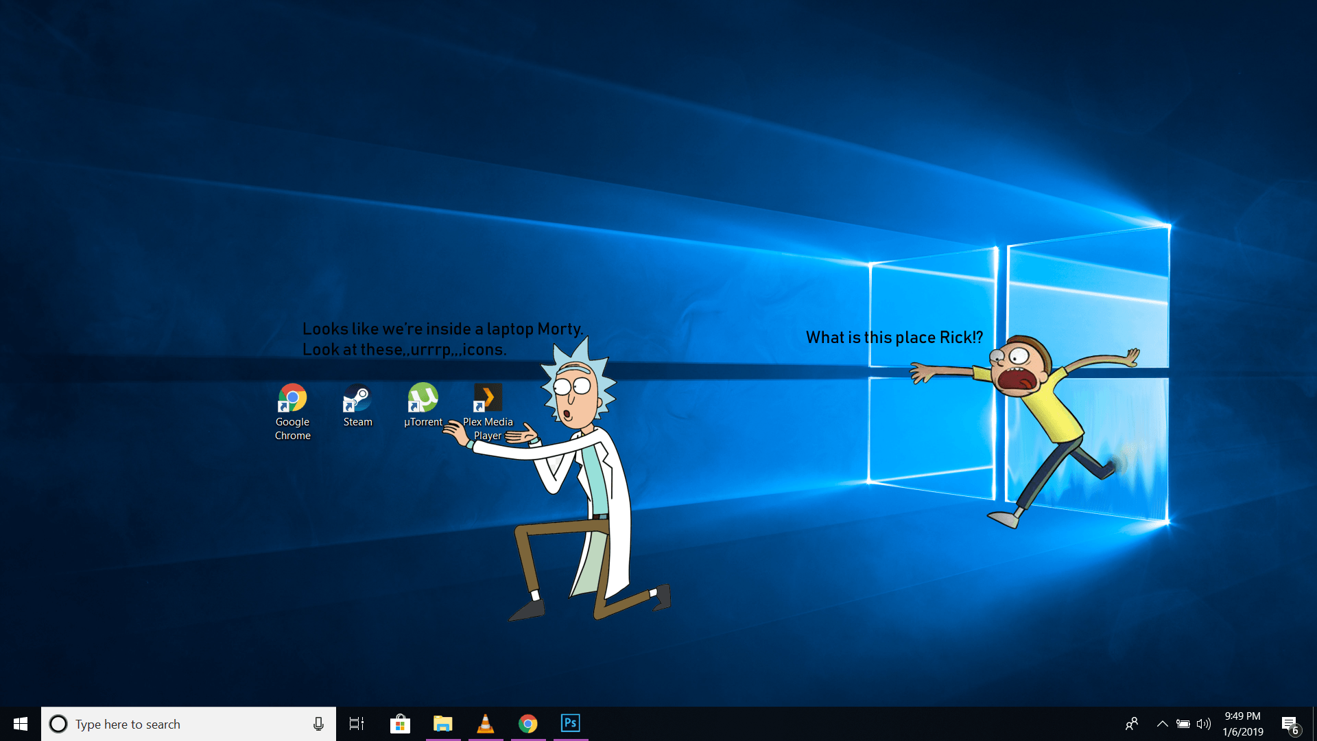 Computer Rick And Morty Wallpapers - Wallpaper Cave