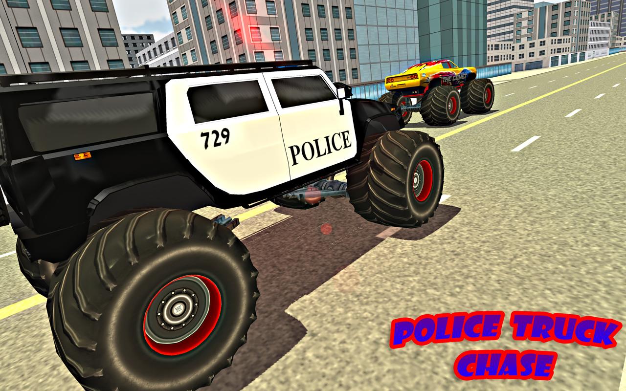 Police Monster Truck Driver, Extreme Thief