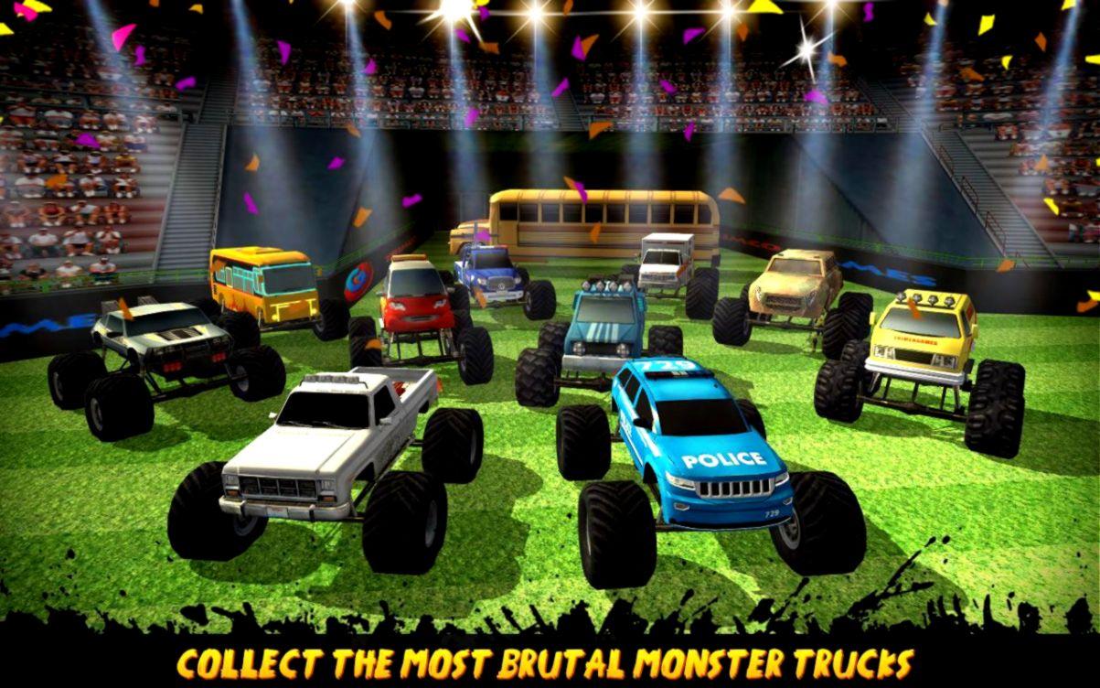 Monster Truck Brutal Wallpaper