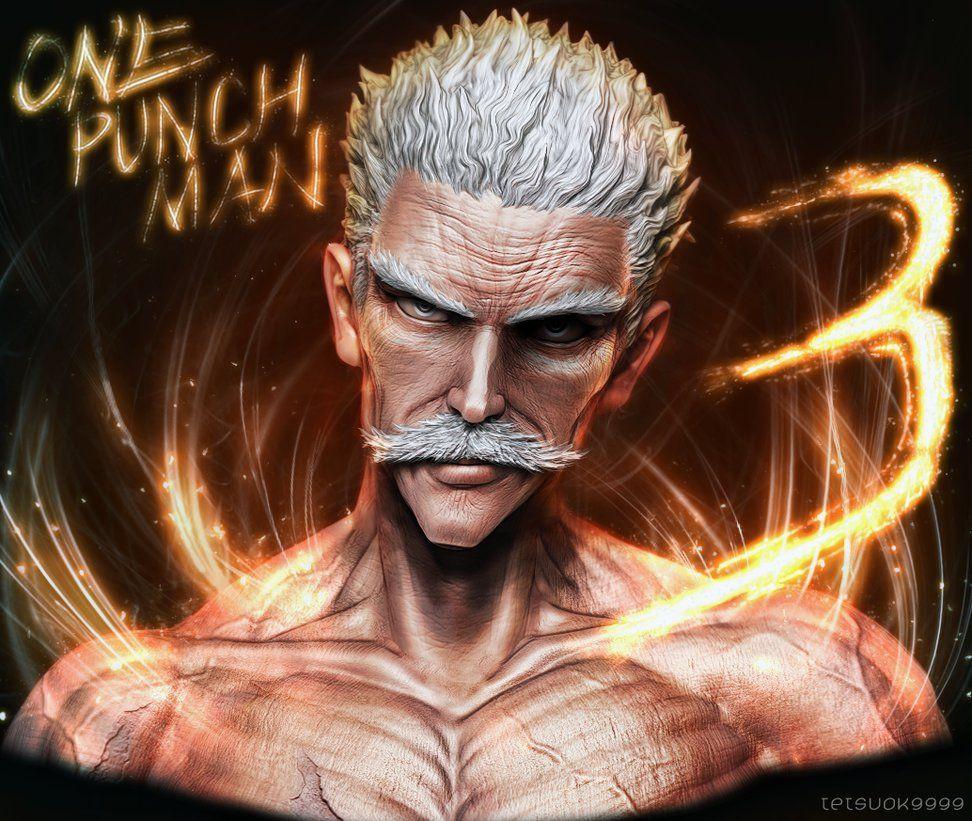 Bang Silverfang One punch man By Demy by Demy111 on DeviantArt