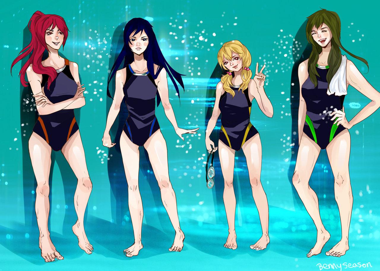 Free download Iwatobi Swim Club Hentai Hot Girls Wallpaper