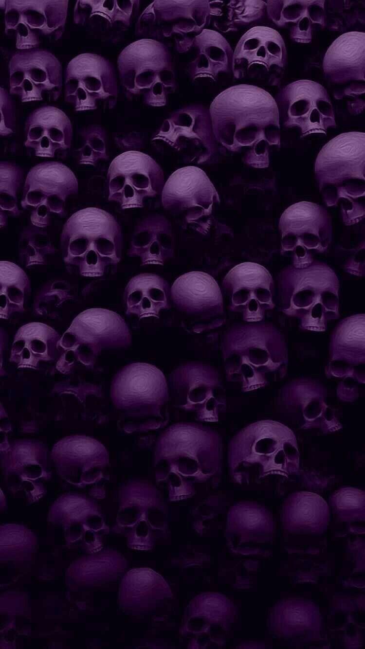 Purple Bones Wallpaper Free Purple Bones Background