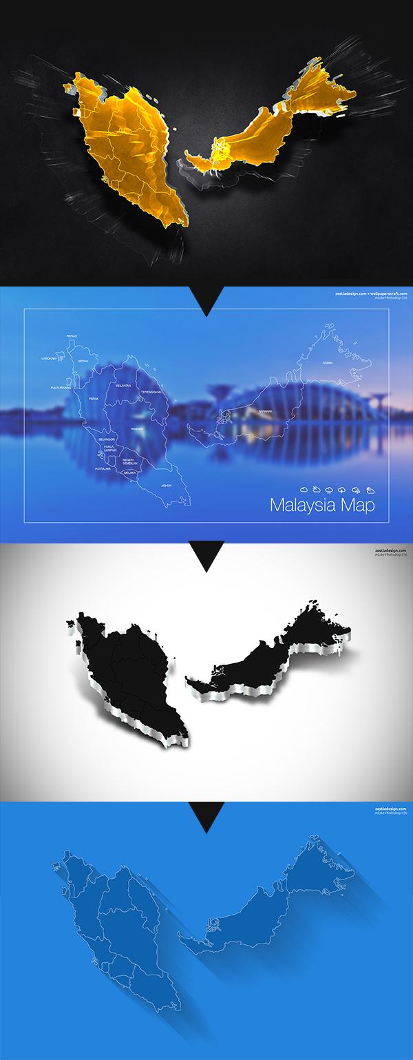 Malaysia Map Wallpapers Wallpaper Cave