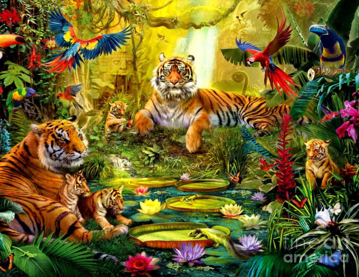 Jungle Animals Real Life Wallpaper HD. HD Wallpaper Gallery